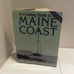 A Cruising Guide to the Maine Coast Hardcover Book Coffee Table